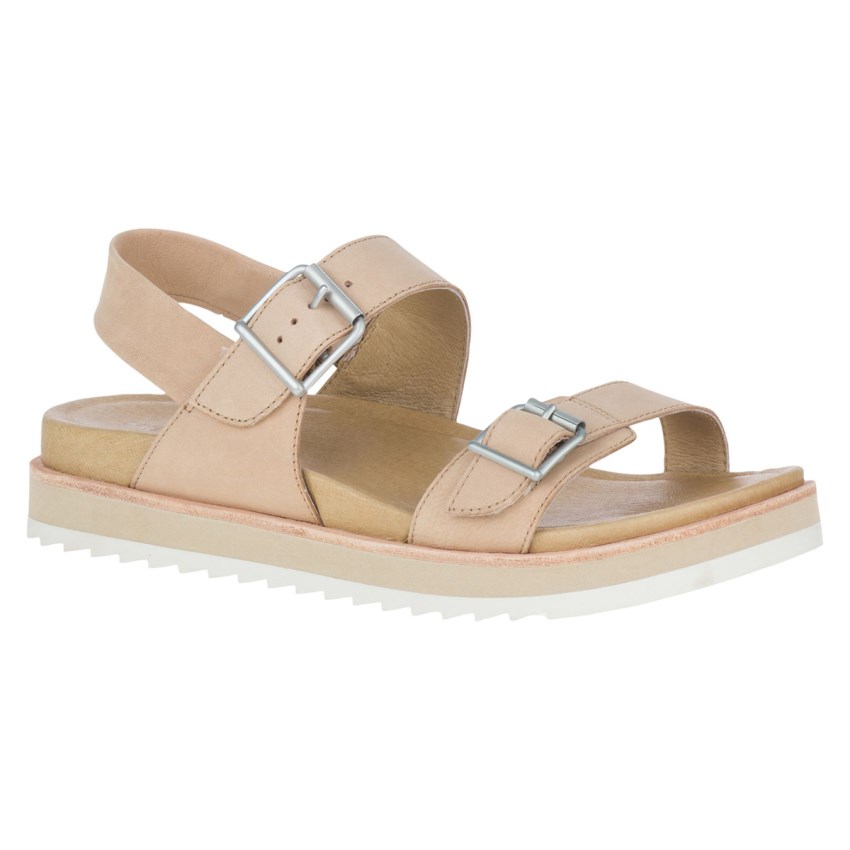 Sandales Merrell Juno Buckle Backstrap Beige Femme | H.K.UIJY